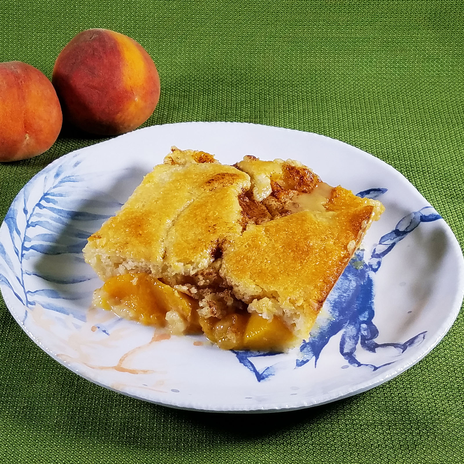 Peach Cobbler, my all-time favorite desserts! This recipe is super easy to follow and results in a delicious, golden-brown cobbler that's perfect for any occasion.