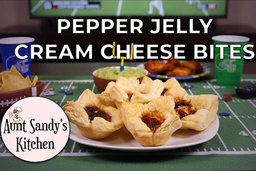 3-Ingredient Pepper Jelly Cream Cheese Bites