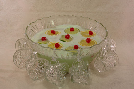 Refreshing Lime Sherbet Punch