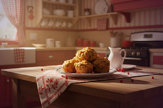 Cheesy Sausage Muffins Recipe