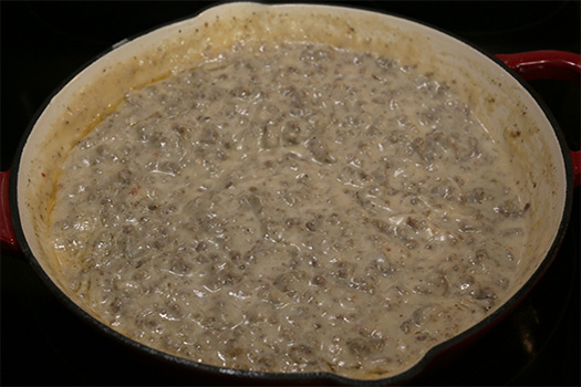 Country-Style Sausage Gravy Recipe