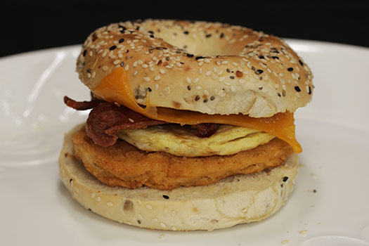 Copycat Chick-fil-A Chicken Egg & Cheese Bagel