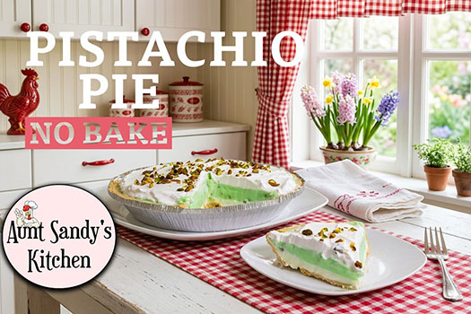 Learn To Make No-Bake Pistachio Pie 
