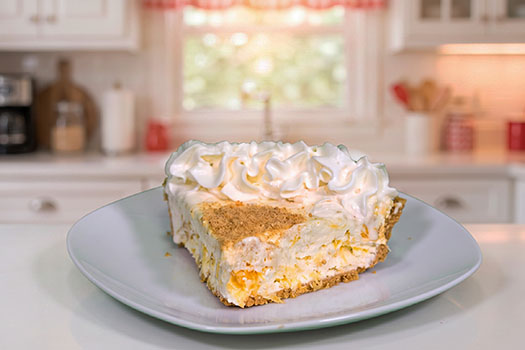 This recipe is Aunt Sandy's recreation of an Edwards Baking Company Pineapple Cream Cheese Pie her family enjoyed in the late 1970s.