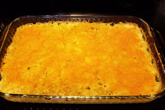 Homemade Baked Mac and Cheese